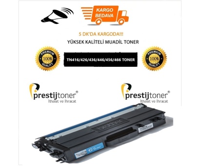 Brother TN466 Sarı Muadil Toner / DCP-L8410CDW / MFC-L8690CDW