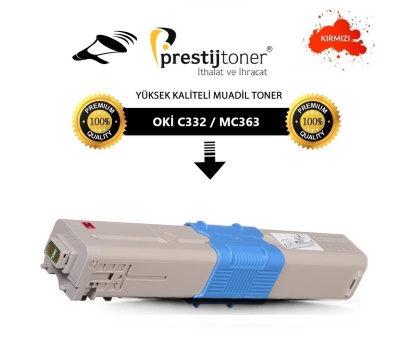 OKİ C332 Muadil Toner Seti | C332dn | MC363 | MC363dn | 3.000