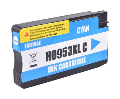 Hp 953XL-F6U16AE Mavi Muadil Kartuş Yüksek Kapasiteli
