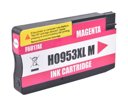 Hp 953XL-F6U17AE Kırmızı Muadil Kartuş Yüksek Kapasiteli
