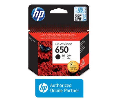 Hp 650-CZ101AE Siyah Orjinal Mürekkep Kartuşu