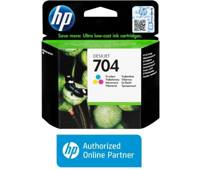 Hp 704-CN693A Renkli Orjinal Kartuş