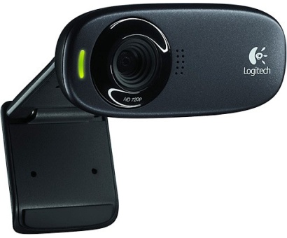 Logitech C310 HD 720p Web Kamerası - Siyah