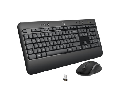 Logitech MK540 ADVANCED Kablosuz Türkçe Klavye Mouse Seti - Siyah
