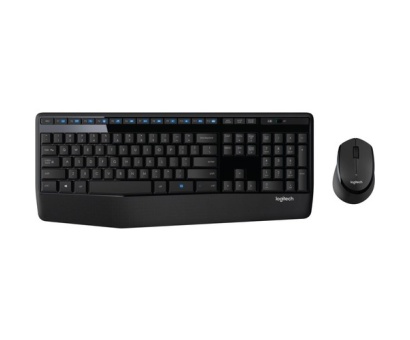 Logitech MK345 Kablosuz Türkçe Klavye Mouse Seti - Siyah
