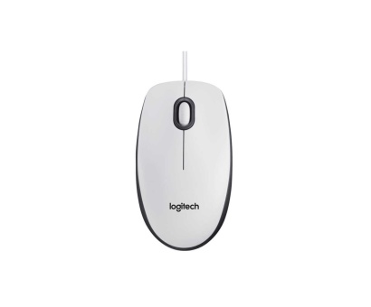 Logitech M100 Optik USB Mouse Beyaz