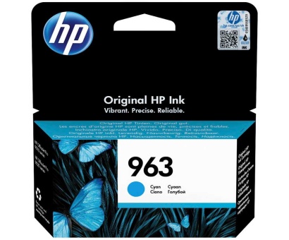 Hp 963-3JA23AE Mavi Orjinal Kartuş