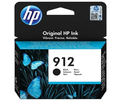 Hp 912-3YL80AE Siyah Orjinal Kartuş