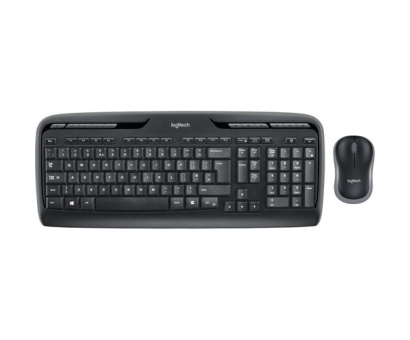Logitech MK330 Kablosuz Türkçe Klavye Mouse Seti - Siyah