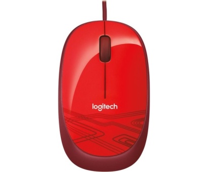 Logitech M105 USB Kablolu Optik Mouse - Kırmızı (910-002945)