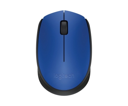 Logitech M171 USB Alıcılı Kablosuz Kompakt Mouse - Mavi