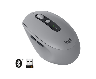 Logitech M590 Çok-Aygıtlı Sessiz Bluetooth Mouse - Gri