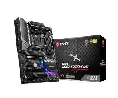 MSI MAG B550 TOMAHAWK 4866MHz(OC) DDR4 Soket AM4 M.2 HDMI DP ATX Anakart