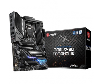 MSI MAG Z490 TOMAHAWK 4800MHz(OC) DDR4 Soket 1200 M.2 HDMI DP ATX Anakart