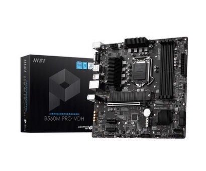 MSI B560M PRO VDH 5066Mhz(OC) DDR4 Soket 1200 M.2 HDMI VGA DP mATX Anakart