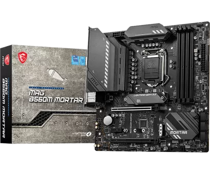MSI MAG B560M MORTAR 5066MHz(OC) DDR4 Soket 1200 M.2 HDMI DP mATX Anakart