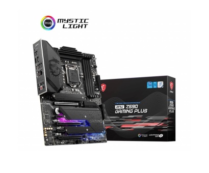 MSI MPG Z590 GAMING PLUS 5333MHz(OC) DDR4 Soket 1200 HDMI DP M.2 ATX Anakart
