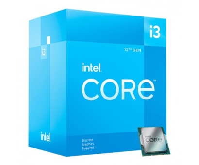 Intel Core i3 12100F 4.3GHz 12MB Önbellek 4 Çekirdek Soket 1700 10nm İşlemci