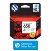 Hp 650-CZ102AE Renkli Orjinal Mürekkep Kartuşu
