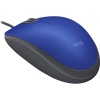 Logitech M110 Kablolu Sessiz Mouse - Mavi (910-005488)
