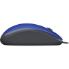 Logitech M110 Kablolu Sessiz Mouse - Mavi (910-005488)