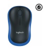 Logitech M185 USB Alıcılı Kompakt Kablosuz Mouse - Mavi