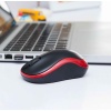 Logitech M185 USB Alıcılı Kompakt Kablosuz Mouse - Kırmızı