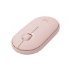 Logitech M350 Pebble Sessiz Kablosuz Kompakt Mouse - Pembe