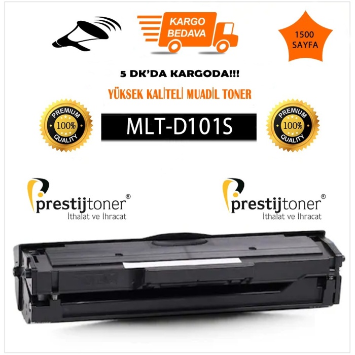 Samsung ML-2165/MLT-D101S/SU700A Chipsiz Muadil Toner