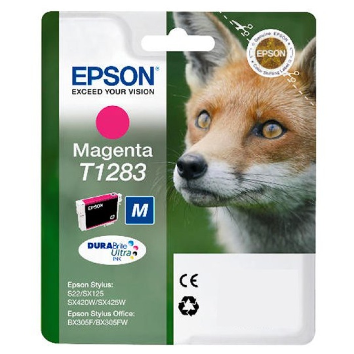 Epson T1283-C13T12834020 Kırmızı Muadil Kartuş