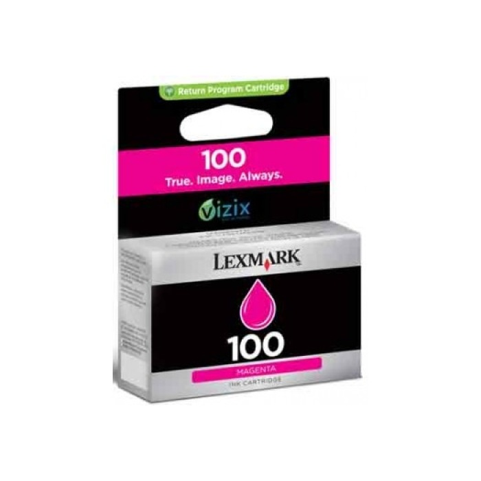 Lexmark 100XL-14N1070E Kırmızı Muadil Kartuş Yüksek Kapasiteli