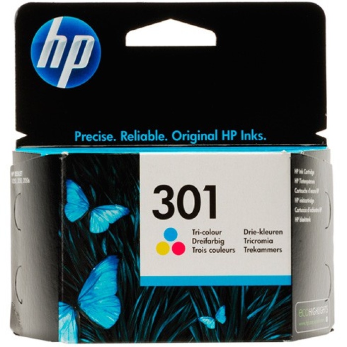 Hp 301-N9J72AE Orjinal Siyah Ve Renkli Kartuş 2Li Paket