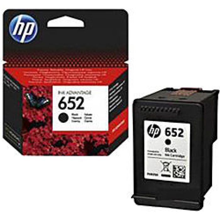 Hp 652-F6V25AE Siyah Orjinal Mürekkep Kartuşu