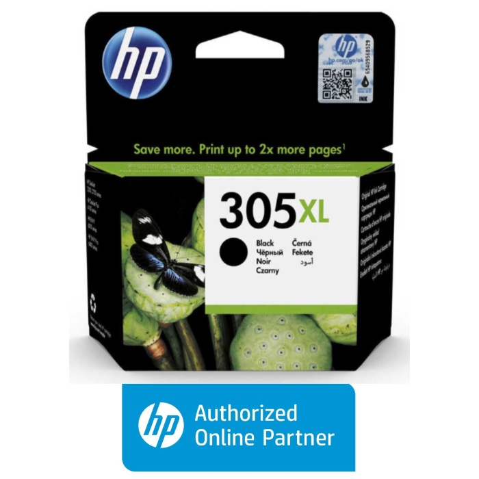 HP 305XL Siyah 3YM62AE HP 305XL Renkli 3YM63AE Orijinal Kartuş Seti