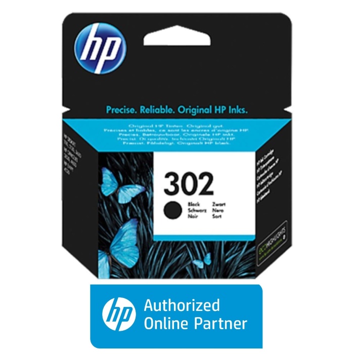 Hp 302-F6U66AE Siyah Orjinal Mürekkep Kartuşu