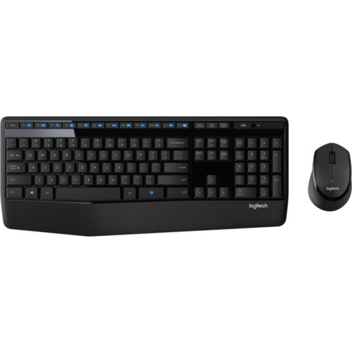 Logitech MK345 Kablosuz Türkçe Klavye Mouse Seti - Siyah