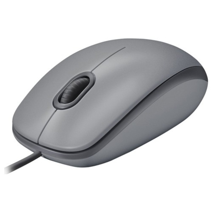 Logitech M110 Kablolu Sessiz Mouse - Gri (910-005490)