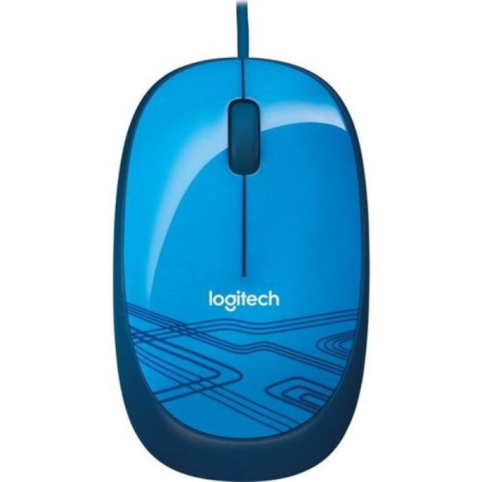 Logitech M105 USB Kablolu Optik Mouse - Mavi (910-003114)