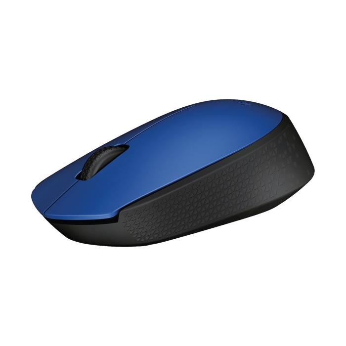 Logitech M171 USB Alıcılı Kablosuz Kompakt Mouse - Mavi