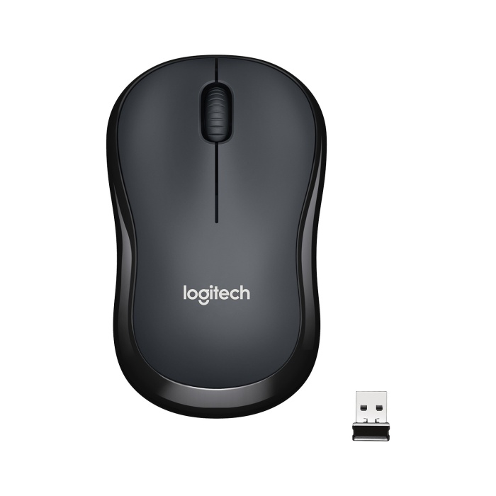 Logitech M220 Sessiz Kompakt Kablosuz Mouse - Siyah