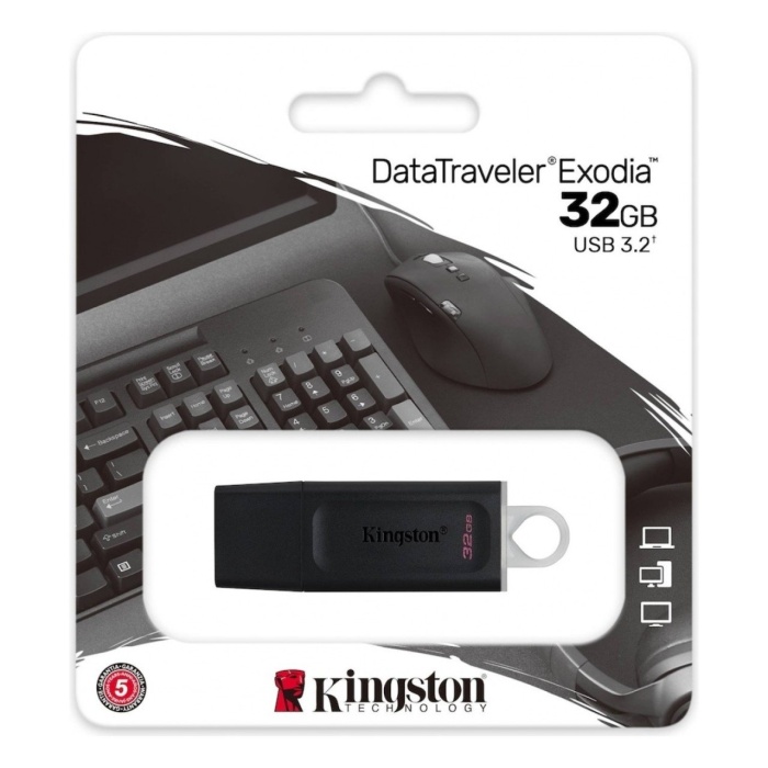 Kingston 32GB DataTraveler Exodia USB 3.2 USB Flash Bellek