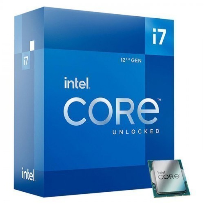 Intel Core i7-12700F 2.10GHz-4.90GHz 12 Çekirdek 25MB L3 Önbellek Soket 1700 İşlemci