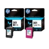 Hp 301-N9J72AE Orjinal Siyah Ve Renkli Kartuş Multipack