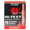 Hi-Text 830PC Koli Kalemi Kesik Uçlu Permanent - Kırmızı