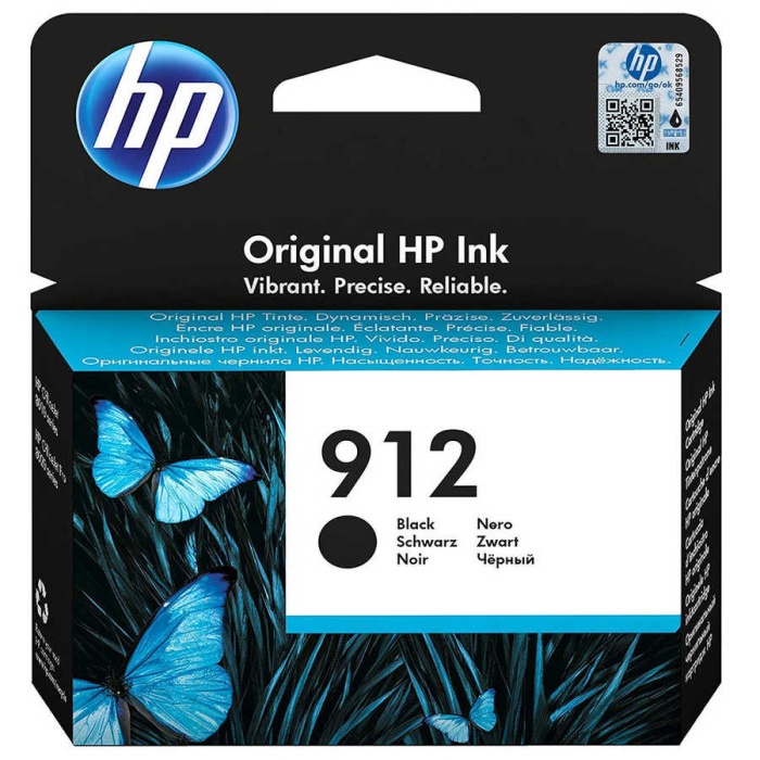 Hp 912-3YL80AE Siyah Orjinal Kartuş