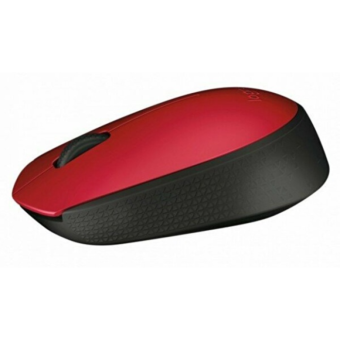 Logitech M171 USB Alıcılı Kablosuz Kompakt Mouse - Kırmızı