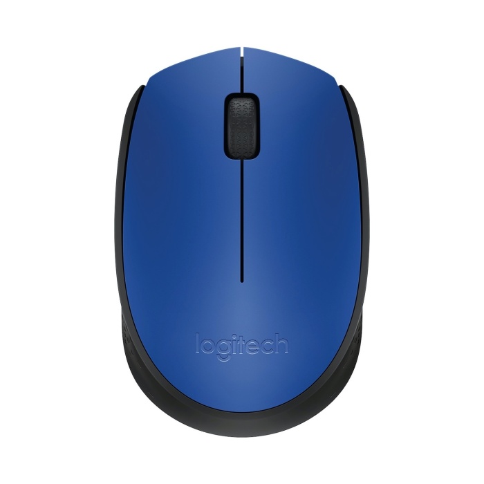 Logitech M171 USB Alıcılı Kablosuz Kompakt Mouse - Mavi