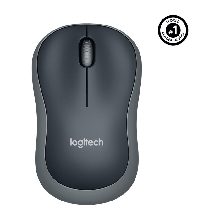 Logitech M185 USB Alıcılı Kompakt Kablosuz Mouse - Gri