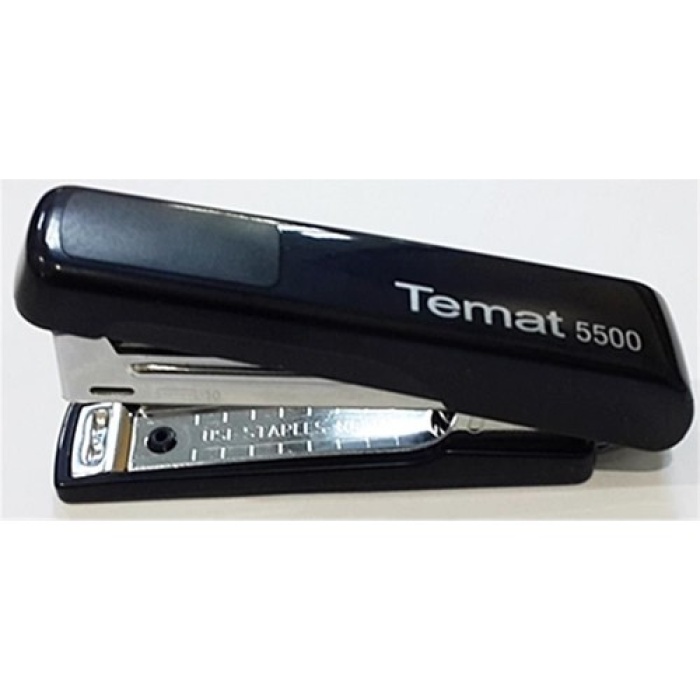 Temat 5500 No:10 Mini Zımba Makinası Siyah