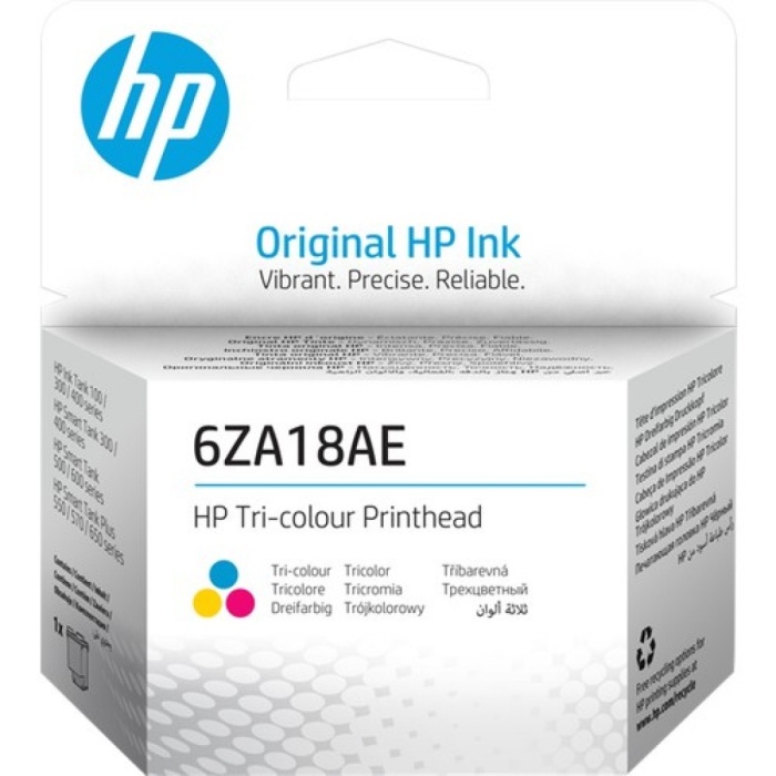 HP 6za18ae Renkli Orjinal Baskı Kafası Smart Tank 500 515 516 519 530 615